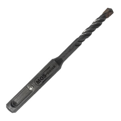 Бур по бетону и кирпичу MOS-DISTAR SDS+ (2 грани) 4Х110 SDS-Plus - фото 8050